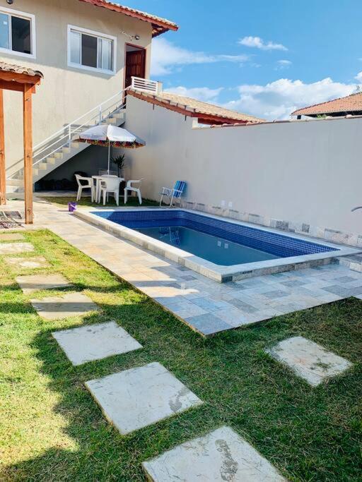 Casa c/ piscina 150m praia Itanhaém Campos Elísios Porto do Padeiro Exterior foto